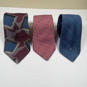 Christian Dior Vintage Silk‎ Tie Bundle (3) – Classic Designer Neckties